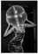 Poster für Zimmer Ästhetisch 70er Jahre Lustige Disco Schwarz und Weiß Leinwand Kunstdrucke Trendy Retro Party Wanddekoration Poster für Wohnzimmer Bar Wagen 30,5 x 40,6 cm ungerahmt