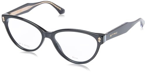 Etro Damen 0014 Sonnenbrille, schwarz, 54