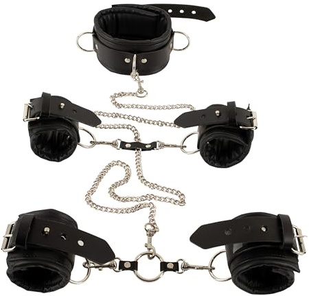Leder Fesselset gepolstert