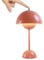 Amieron LED Flowerpot Tischlampe Kabellos mit Akku, Nachttischlampe Touch Dimmbar Flowerpot Lamp mit 3 Helligkeitsmodi, Dekorative Retro Schreibtischlampe für Schlafzimmer, Büro, Bars, Restaurants