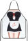 TOPWAYS Novelty Funny Apron, Kitchen Chef BBQ Baking Aprons for Men, Cooking Sexy Aprons Pinafore for Women, Prank Dress Joker Pinny Bib Secret Santa Funny Gifts (Sexy maid)