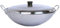 Padella wok in ghisa fatta a mano, diametro 45 cm, antiaderente e non rivestito