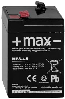 RT645 RT650 RT655 kompatibler 6V 4,5Ah Akku AGM wartungsfrei auslaufsicher