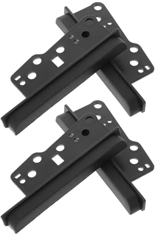 UTHCLO 4pcs Double Din Radio Dash Bezel Brackets Car Stereo Mounting Frame Kit Compatible with Toyota Corolla Previa Car Audio Installation Dash Kit Accessory