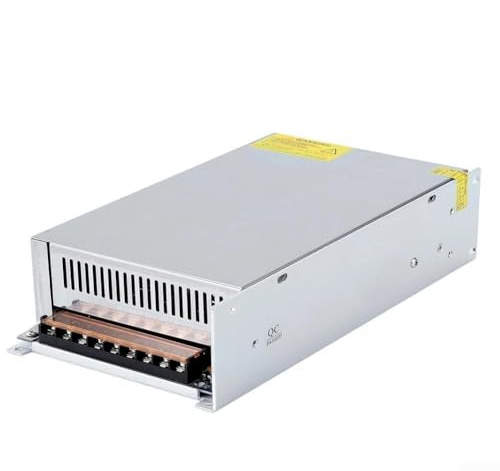 Fuente de alimentación de 12 V, 100 A, 1200 W CC, fuente de alimentación conmutada AC-DC con protección contra sobrecarga para aplicaciones industriales, tiras LED, cámara CCTV, automatización