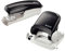 Leitz NeXXt Series Bürolocher 5005, 25 Blatt, Anschlagschiene mit Formatvorgaben, Metall, Nexxt mit Leitz Heftgerät 5500 30 Blatt (schwarz mit Hefter)