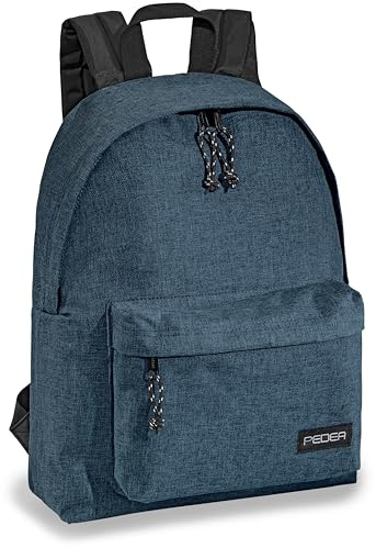 Pedea Freizeit Rucksack *Style* Unisex Business Schule Rucksack 24 L mit Notebookfach bis 13,3 Zoll (33,8cm), Blau