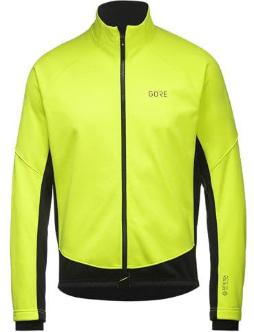 GOREWEAR C3 WINDSTOPPER® Thermo Giacca Uomo, Neon Yellow / Black, M