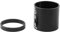 Fahrrad-Vorbau-Gabel-Unterlegscheiben-Adapter, 28,6 mm auf 31,8 mm Lenker-Unterlegscheiben-Verlängerungsadapter – Schwarz