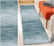 DTUQYX Teppich Läufer Flur Küche rutschfest 80 x 350CM, Polyester Waschbar und Dauerhaft, Schlafzimmer Muster Carpet, für Wohnzimmer Büro Esszimmer, Anpassbar Teppichläufer Meterware