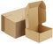 RLAVBL 25 Stück Braune Versandkartons mit den Maßen 20,4 x 20,4 x 10,2 cm für den Versand von Gegenständen, Spielzeug und Geschenken
