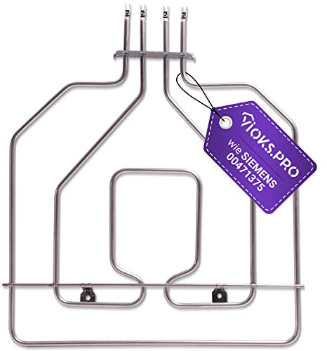 Vioks.pro Top Heat Heating Element Replacement for Bosch Heating Coil Oven 00471375 - Heating Rod Oven Bosch & Siemens Cooker, Constructa Oven Replacement Parts