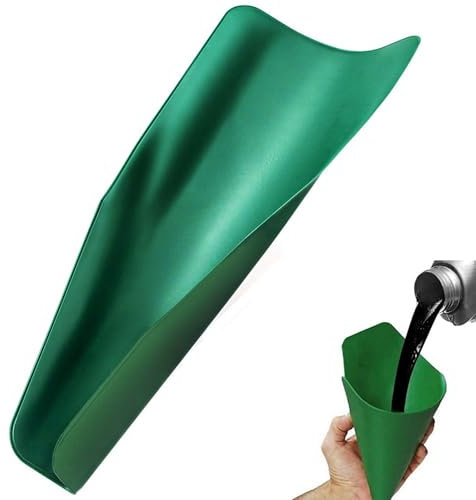 Entonnoir Flexible, Entonnoir Pliant, Entonnoir D'insertion D'huile Malléable, 37 x 17 cm, Entonnoir à Huile Flexible, Outil de Vidange Pour Voiture, Moto, Essence, Eau, Liquide de Frein