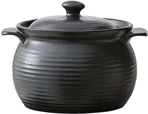 Cacerola De Terracota Cacerola De Cerámica Olla De Barro Olla De Barro De Terracota - Cerámica Resistente Al Calor/Cocida O Guisada.-4L