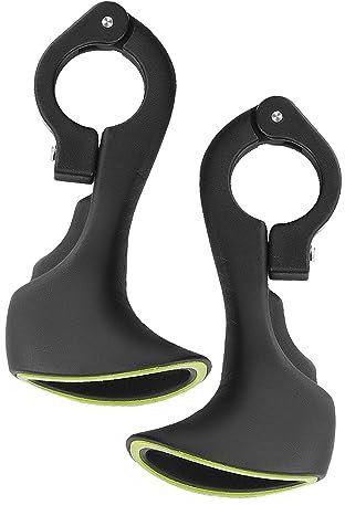 Ronyme Mountainbike-Lenkerenden, Handgriff, Nylon, Leuchtend, rutschfest, 22,2 mm, Fahrrad-Lenkerenden für BMX, Rennrad, Mountainbike, Upgrade