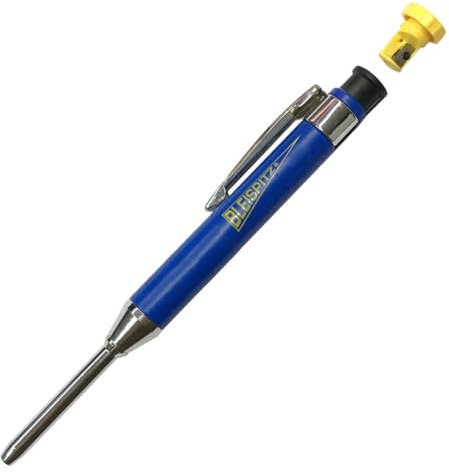 Tieflochmarker inkl. Gemischtem Ersatzminen-Pack - Präzises Markieren für Holz, Metall und Keramik