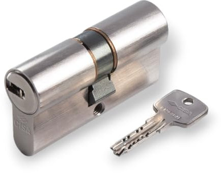 Cilindro di sicurezza anti trapano per porte blindate Astral A310 CISA - 55 mm centrale