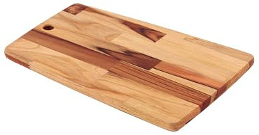 Tagliere rettangolare in Legno di Teak per Presentazione e Taglio 40 x 27 cm - Kitchen FSC - Tramontina