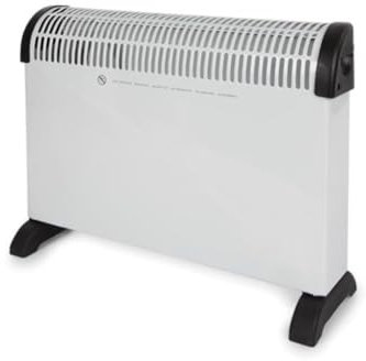 Perel Convecteur, pour usage intérieur, 3 niveaux de chauffe, ventilateur turbo, 2000 W