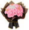 Rosa Glitzer Rosen Blumenstrauß, 30 Stück DIY Gefälschte Blumen Blumenstrauß, Immerwährend Glänzend Künstlicher Rosenstrauß für Valentinstag, Jahrestag, Verlobung, Hochzeit
