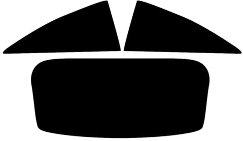 Window-Tint.co.uk Pre Cut Window Tint for Vauxhall Corsa 3-door - 2014 to 2019 (E) - Rear Windows 5% Limo