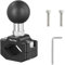 1 Inch Ball Head Handlebar Mount, RAM Ball Head Adapter with U-bolt Mounting Base, 25.4 mm/1 Aluminum Alloy Ram Mount Ball Base, Motorcycle Bicycle Handlebar Mount Clamp with Ball Connector