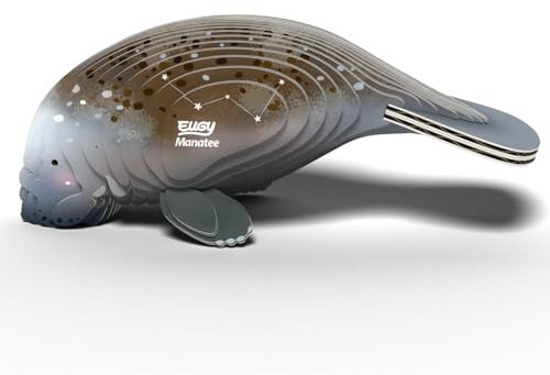 EUGY 122 Lamantino Eco-Friendly 3D Paper Puzzle [Neues Siegel]