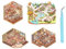 Cosmeria 4 Sätze DIY 3D Hausaufkleber Set Typ G, 3D Sticker Scene, Kreativer Stressabbau Für Kinder, Erwachsene, Sticker Therapy, Kreative Szene Spaß Stacking