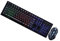 Homoyoyo 1juego Conjunto De Teclado y Ratón Mecánico USB para Diseño Ergonómico para Oficina y Gaming Iluminación Led Modelo