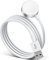 Cargador para Apple Watch, Base de Carga Cargador Reloj, Magnético, Cargadores Carga Rápida Portátil con USB Cable 1M, para Watch Series 10/9/8/7/6/5/4/3/2/1/Ultra/SE Ultra, Blanco