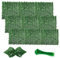 3 PCS Artificial Ivy Fence Screening 3m x 1m (118x39in), Garden Screening UV Protected, Artificial Hedge Roll with Faux Vine Leaf Decoration for Outdoor Garden Balcony with 150 Free Nylon Ties