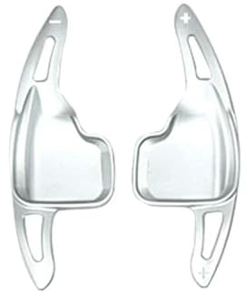 LOPBVXCY Alluminio Paletta del Cambio al Volante per BMW Serie 1 2 3 4 5 6 7 X1 X4 X5 X6 2013-2019 Adesivi per Estensione del Cambio al Volante Dell'auto Decorazione