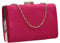 SwankySwans Women's Surrey Clutch Bag, Fuschia Pink