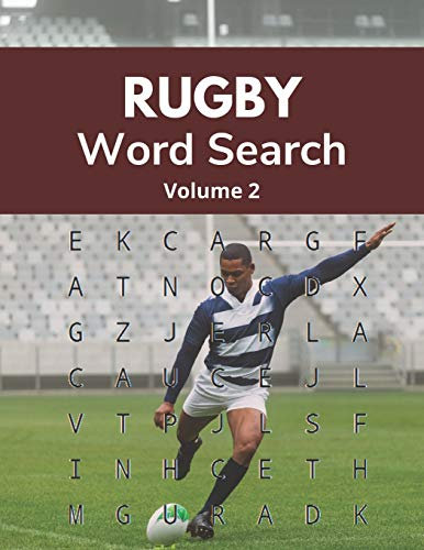 Rugby Word Search (Volume 2): Trivia Puzzle Book for Rugby Fans and Players