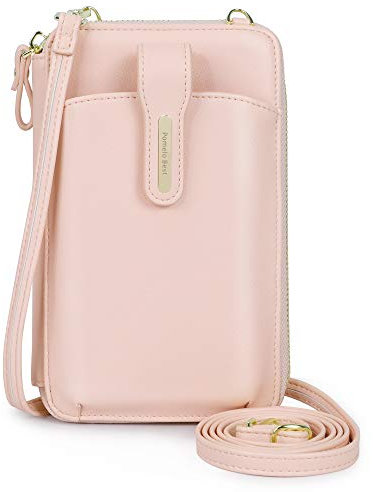 Pomelo Best Crossbody Handytasche für Frauen mit Magnet-Handyfach und Kartenfächern