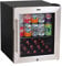 Dellonda Baridi Stainless Steel Mini Fridge, 50L Beer, Wine & Drinks Fridge, LED Light + Lock & Key