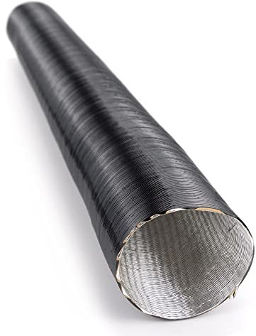 Auto Auspuffrohr 25mm 42mm 60mm 75mm Durchmesser 100-500cm Länge Luft Diesel Standheizung Kanal Rohr Rohr Schlauch ausziehbar Endrohr (Farbe : 75mm Length 100cm)