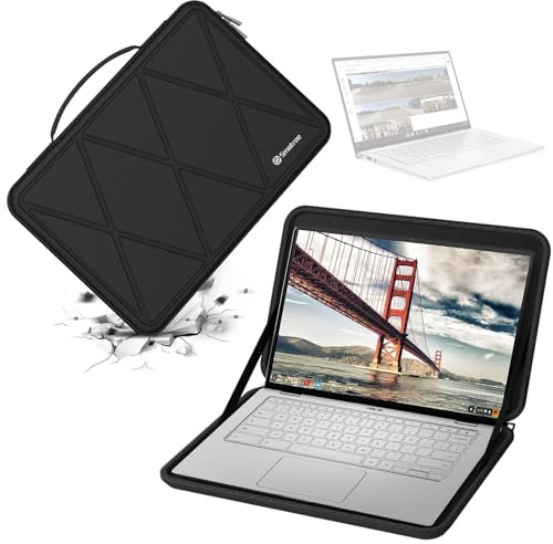 Smatree Hard Eva Schutzhülle Tasche Kompatibel für 14 Zoll ASUS Chromebook Flip C434 Laptop Notebook Tasche (X8027)