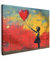 MuchoWow© Wandbilder 40x30 cm Schlafzimmer Home Deko Wohnung Bild Wohnzimmer Fotoleinwand Wand Bilder Leinwand Wall Decor Banksy - Kunst - Graffiti - Mädchen - Street art