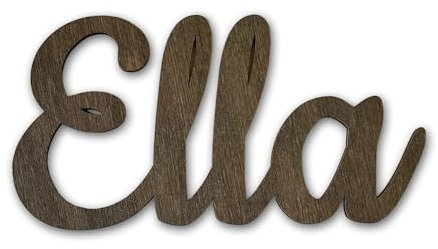 Panneau de nom en bois 20 cm à 96 cm, panneaux personnalisés pour enfants, décor de pépinière personnalisé fait à la main