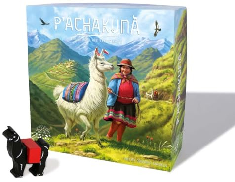 Treecer | P'achakuna | Brettspiel | Alter 8+ | 2 Spieler | Englisch