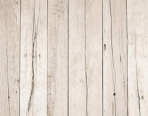MEHOFOND 5x4ft Bright White Vintage Wood Photography Floor Mat Rubber Floor Mat Background Newborn Photography Vintage Rubber Photo Mat Drop Photographer Studio Props