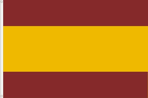SUPERBANDERA DE ESPAÑA LISA SIN ESCUDO XL. RASO PREMIUM. TAMAÑO XL 250X150 CM