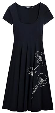Desigual Damen 25swvk09 Lässiges Kleid