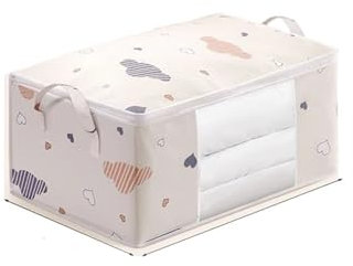 WJLYDM Kleiderschrank unter dem Bett, Taschen, staubdicht, Aufbewahrung, Sortierung, groß, deckenfest, Organizer, Tasche, Kapazität, Bettdecke(A1-M)