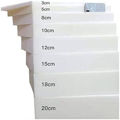 Yuly Pannello in Poliuretano Espanso Alta Densità,Imbottitura in Schiuma di Ricambio per Cuscino per Divano,Poltrona,Letto,Comodo e Durevole,Misure Personalizzabili (Personalizzato-5cm)