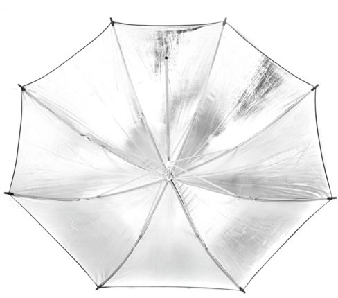 Kuuleyn 33 Zoll 83 cm Schwarz-Silber-Fotoschirm, Studio-Reflektorschirm für Blitzlicht, zweilagige Lichtsteuerung mit Aluminiumschaft für Porträts und Produktfotografie
