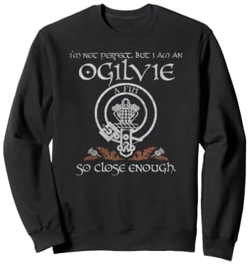 Ogilvie clan proud heritage Scottish last name vintage Sweatshirt