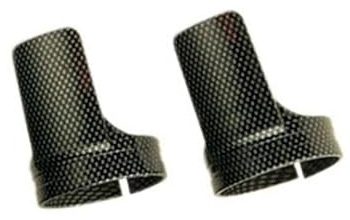 TUN'R PROTECTION FOURCHE MOTO CARBONE LIVRE AVEC COLLIER RILSAN(PR)