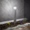 LEDKIA LIGHTING Bodenstehleuchte Aussen 74cm Augusta Weiss